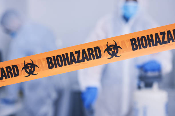 Professional Biohazard Cleanup technician working in Geneva, FL
